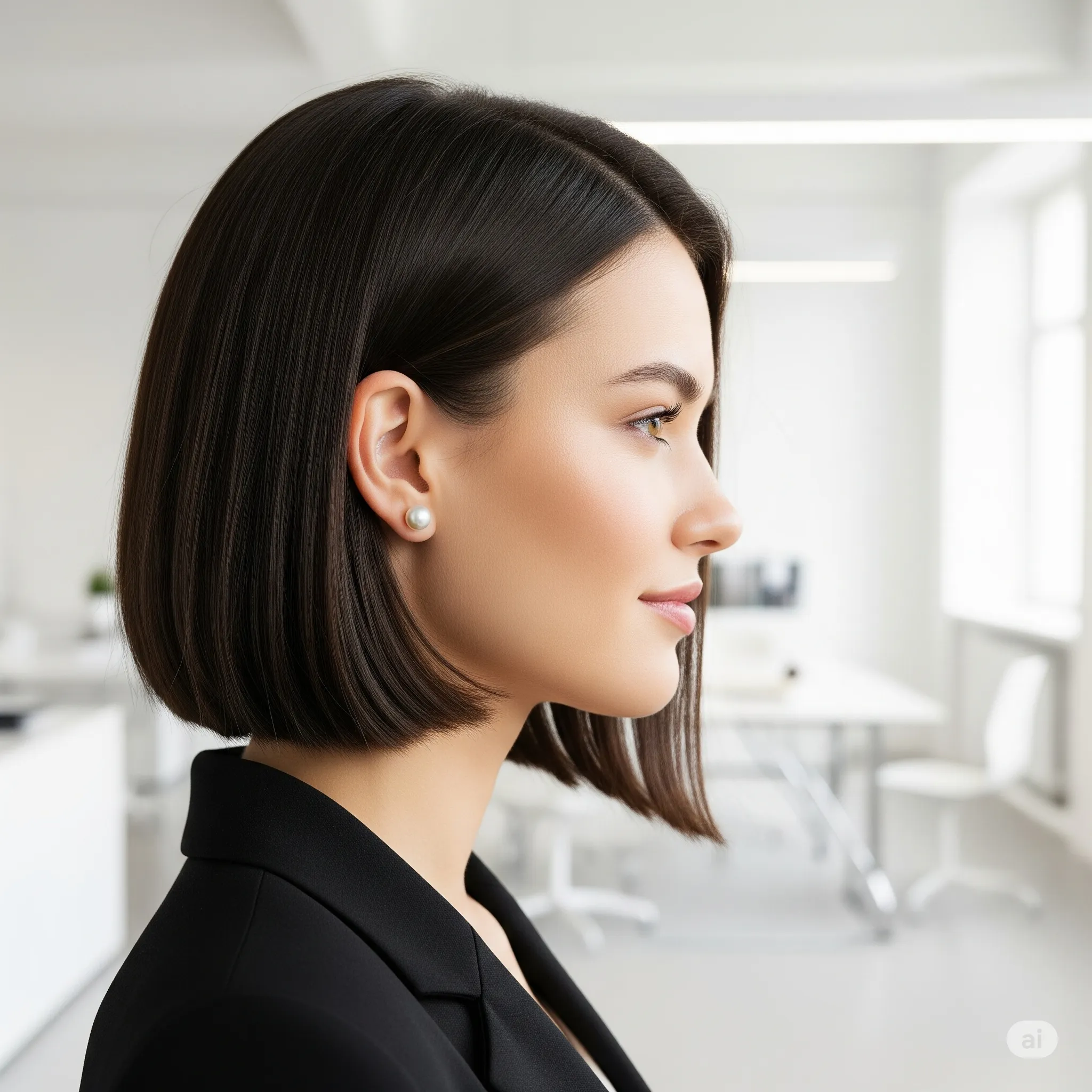 Classic White Pearl Studs