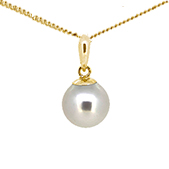 Simple Pearl Pendants