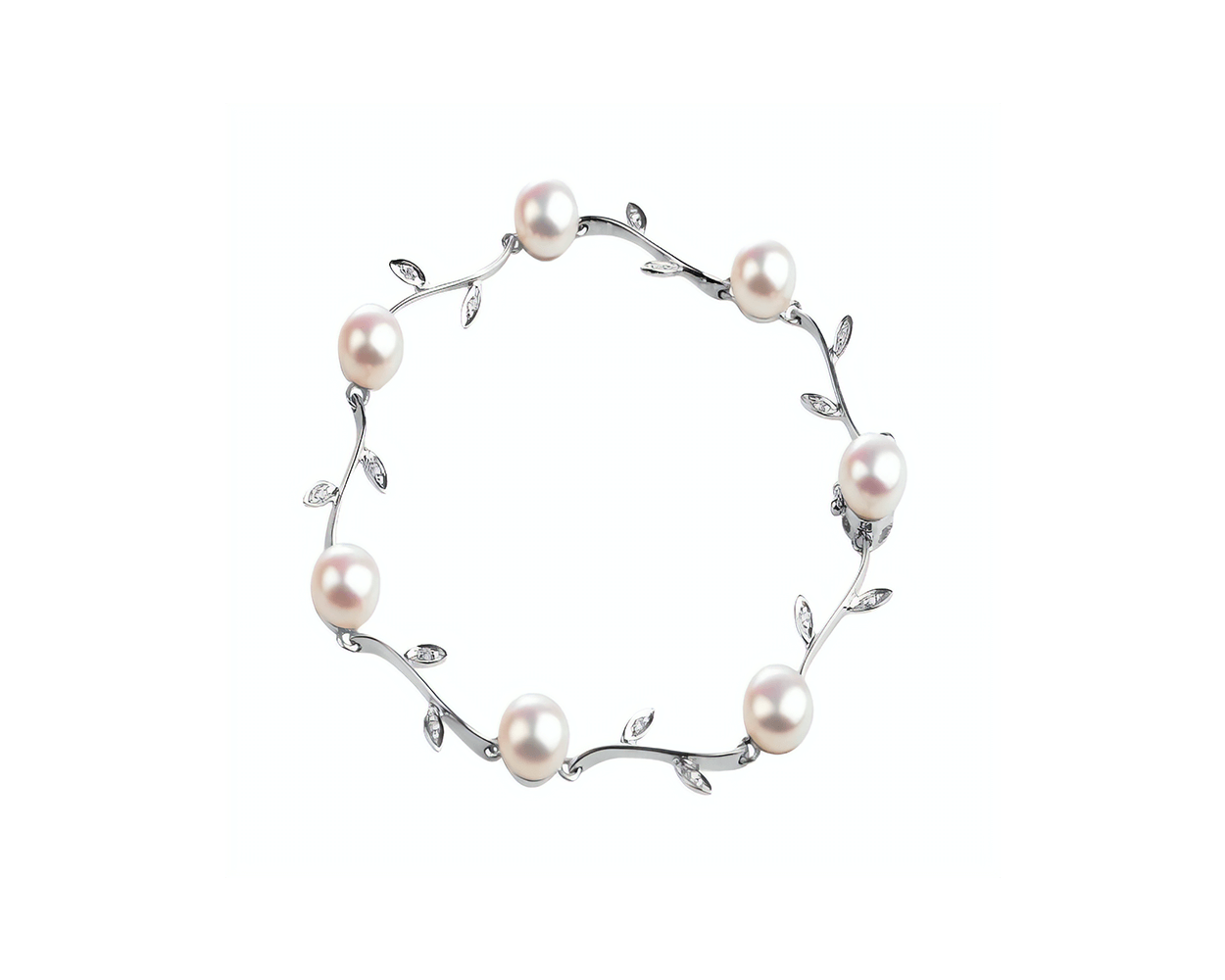 Nomination Italy Sterling Silver Kate White Baroque Pearl Bracelet   Jewellery from WILCOX AND CARTER JEWELLERS UK