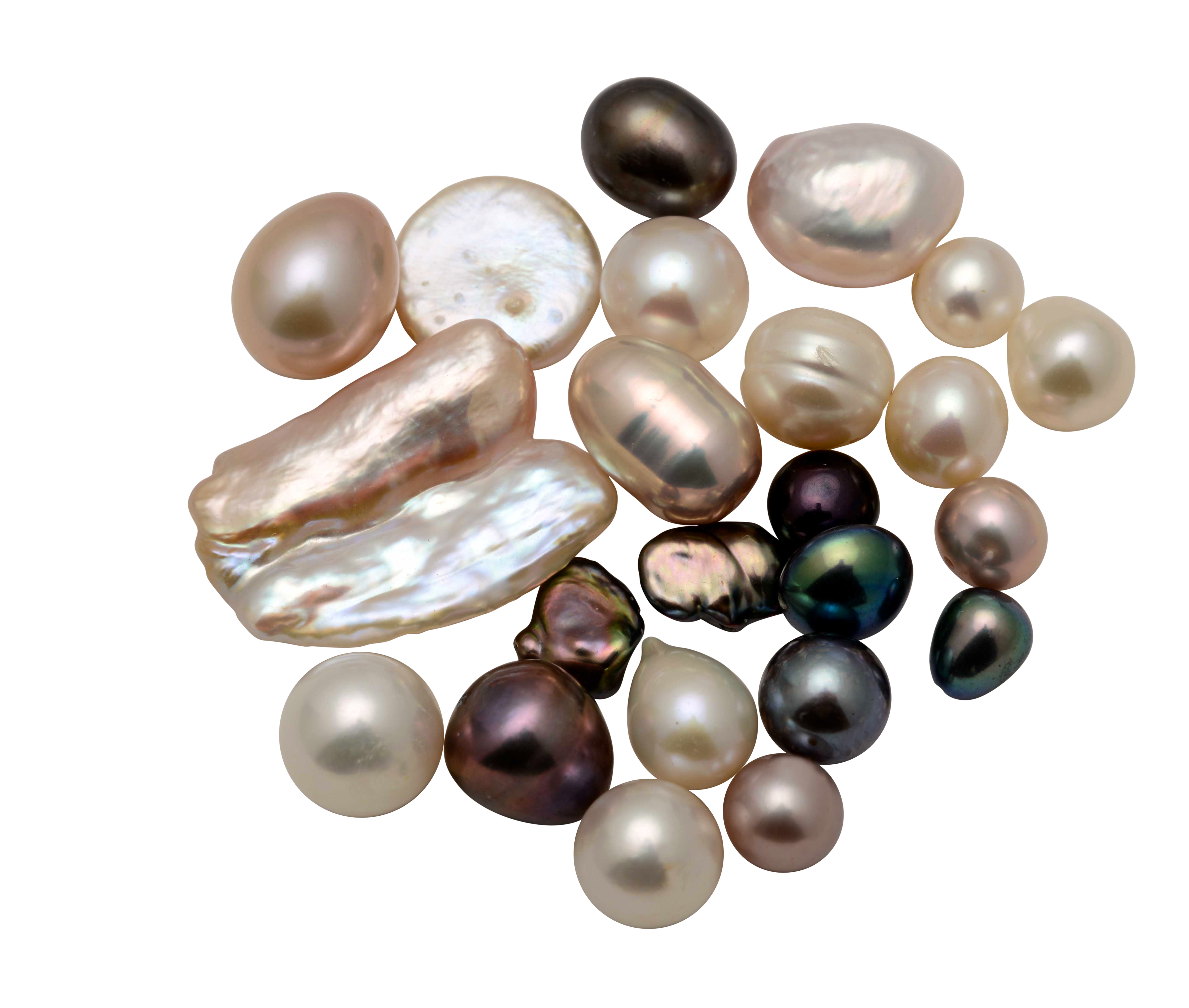 Loose Freshwater Pearls of different shapes