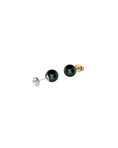 Black Akoya Pearl Classic Stud Earring 4.0-4.5 mm