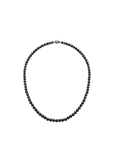 Freshwater Black Pearl Necklace | AAA Grade | 5mm