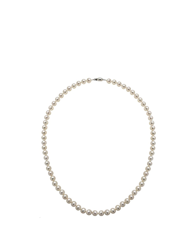 Freshwater White Pearl Necklace | AA Grade | 6mm