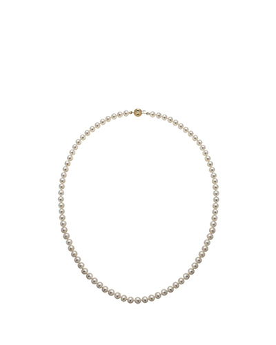 Freshwater White Pearl Necklace | AAA Grade | 5mm