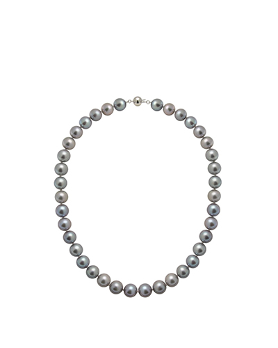Freshwater Grey Pearl Necklace | AA Grade | 11mm