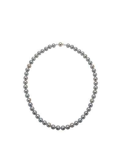 Freshwater Grey Pearl Necklace | AAA Grade | 8mm