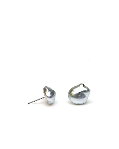 Tahitian Keshi Pearl Stud Earrings