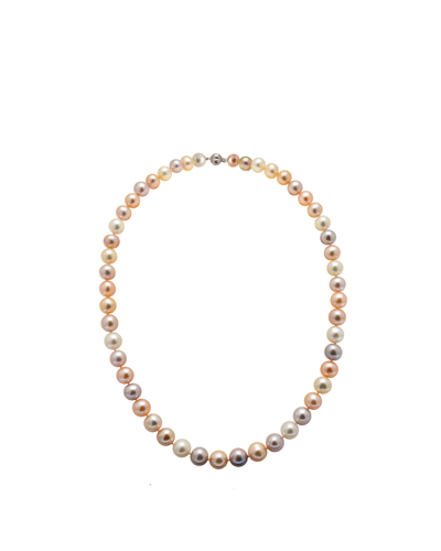 Freshwater Multicoloured Pearl Necklace | AA Grade | 6mm