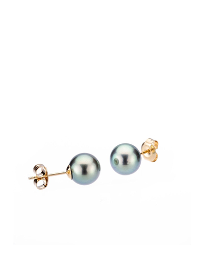 Tahitian Stud Earrings | 8.5-9.0 mm