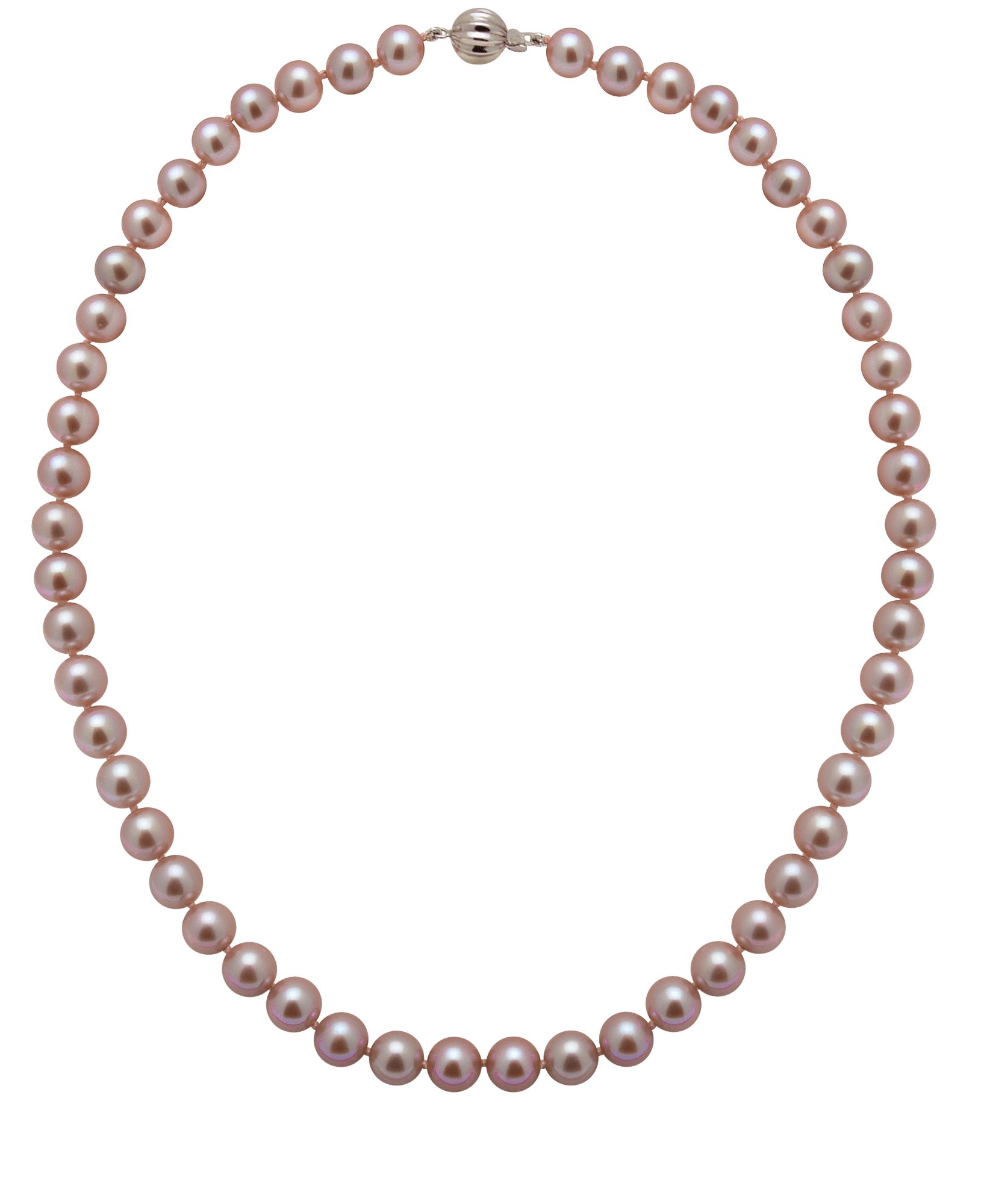 9.5-10.5mm Pink Freshwater Pearl Necklace - AAA Quality - Pearls of Joy