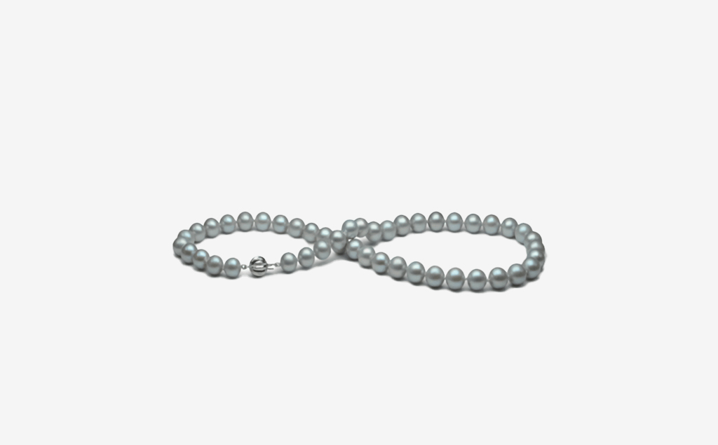 Grey freshwater Pearl necklace