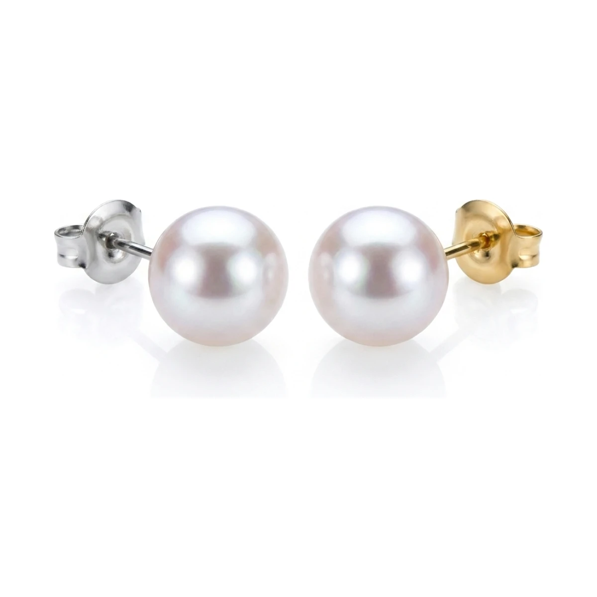 Akoya Stud Earrings  |  8.0-8.5 mm