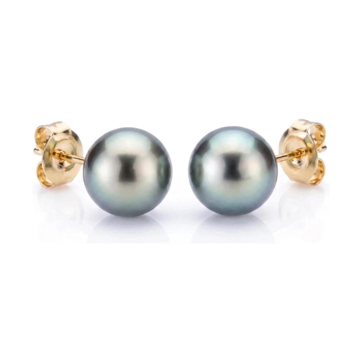 Tahitian Stud Earrings | 8.5-9.0 mm