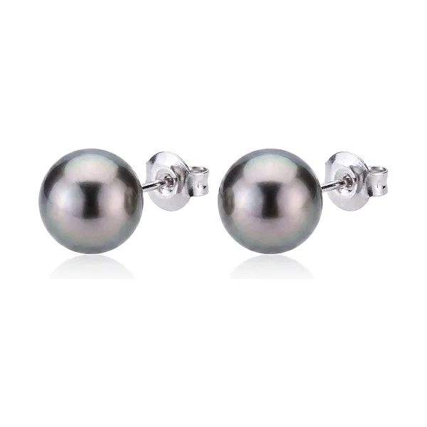 Tahitian Stud Earrings | 9.0-9.5 mm