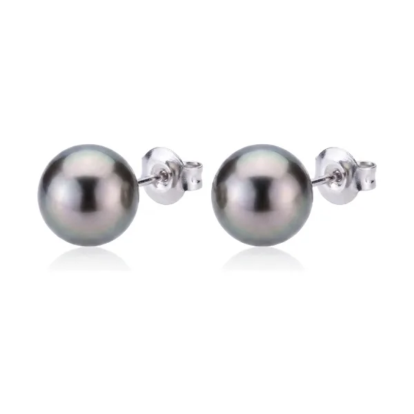 Tahitian Stud Earrings | 9.0-9.5 mm