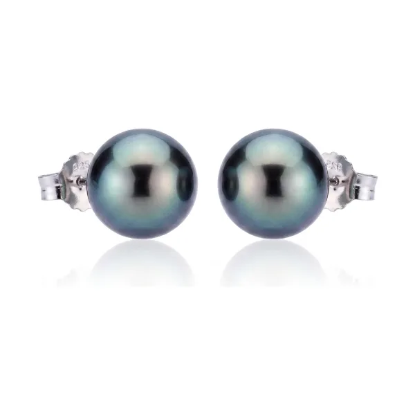 Tahitian Stud Earrings | 10.5-11.0 mm