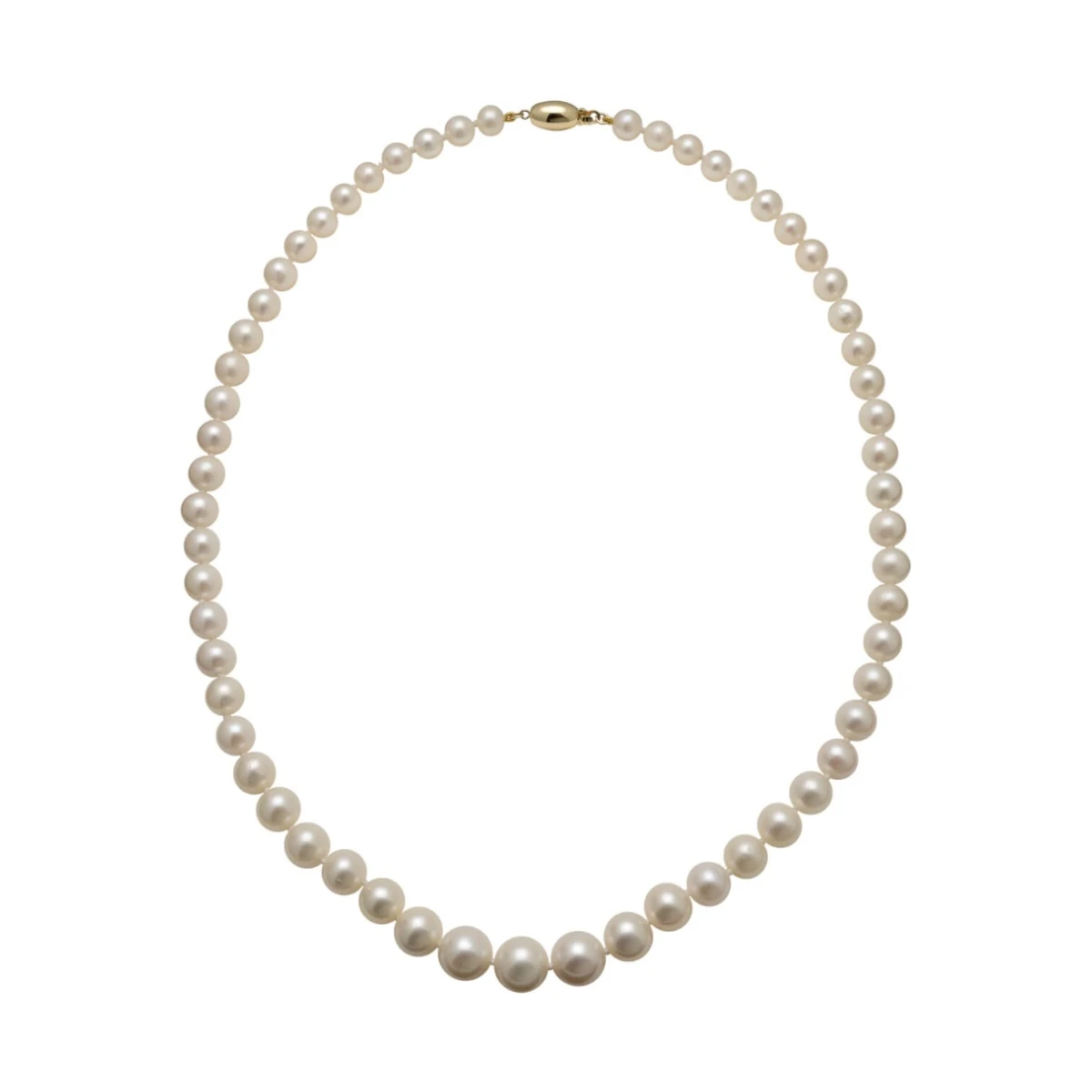 Freshwater Pearl Graduated Necklace | 6.5-10.5mm