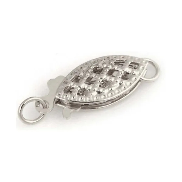 9ct White Gold Lattice