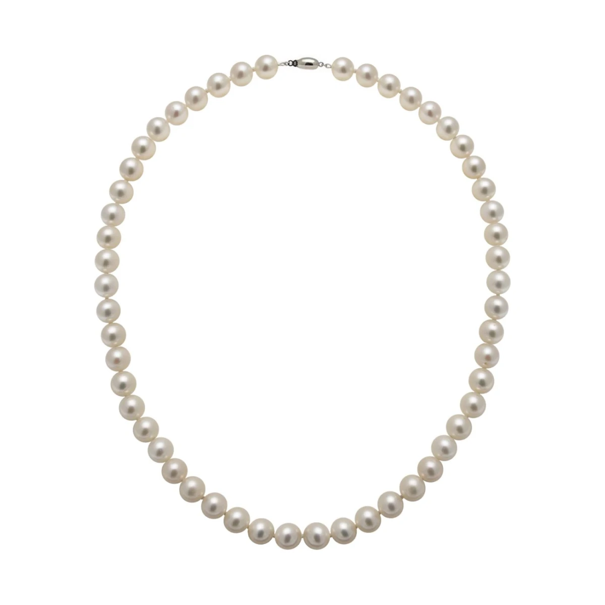 Freshwater White Pearl Necklace | AA Grade | 8mm