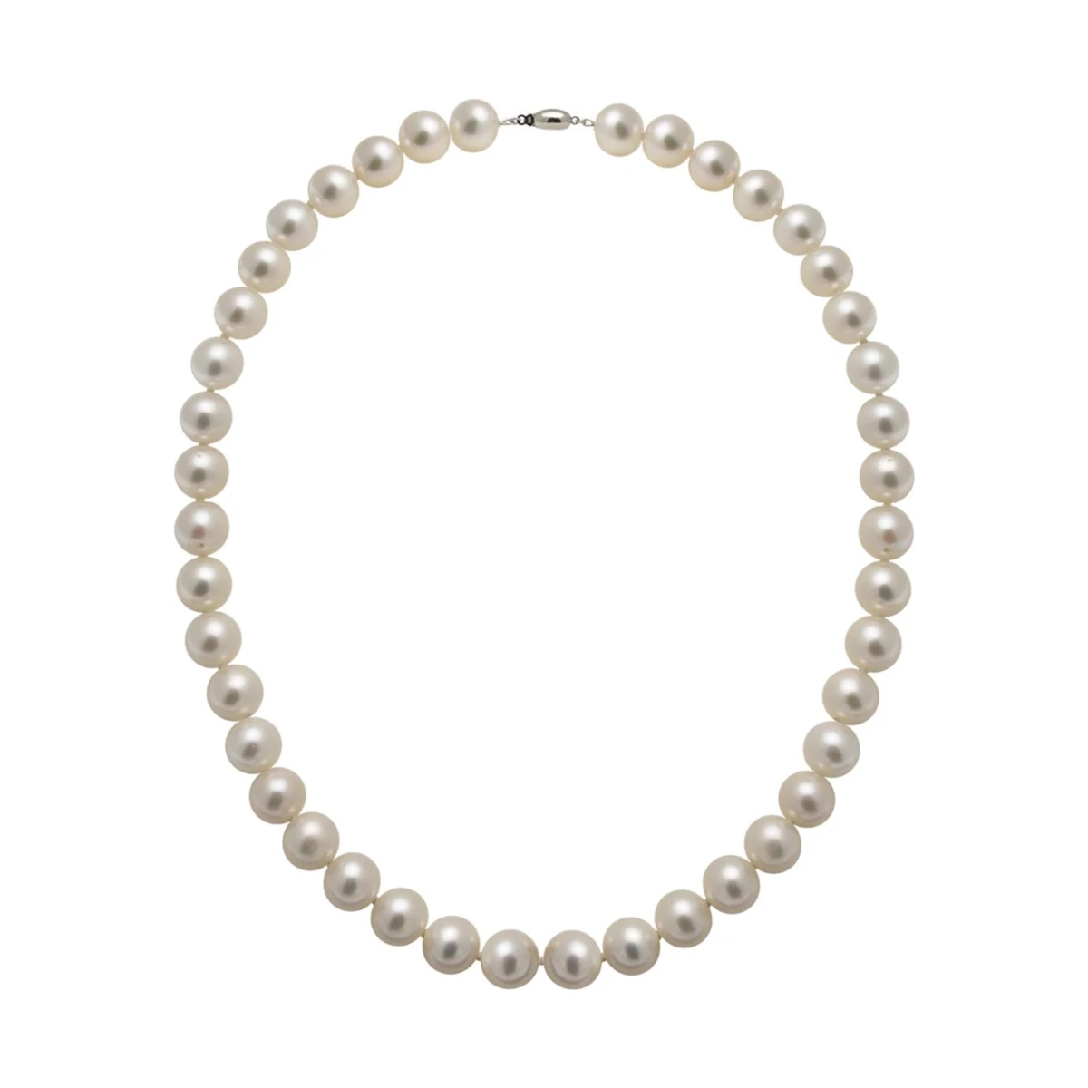 Freshwater White Pearl Necklace | AA Grade | 10mm