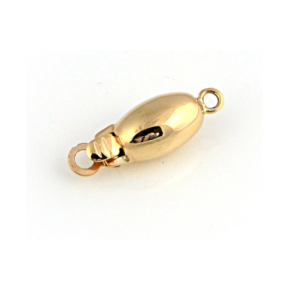 9ct Yellow Gold Barrel Clasp | 8x5mm