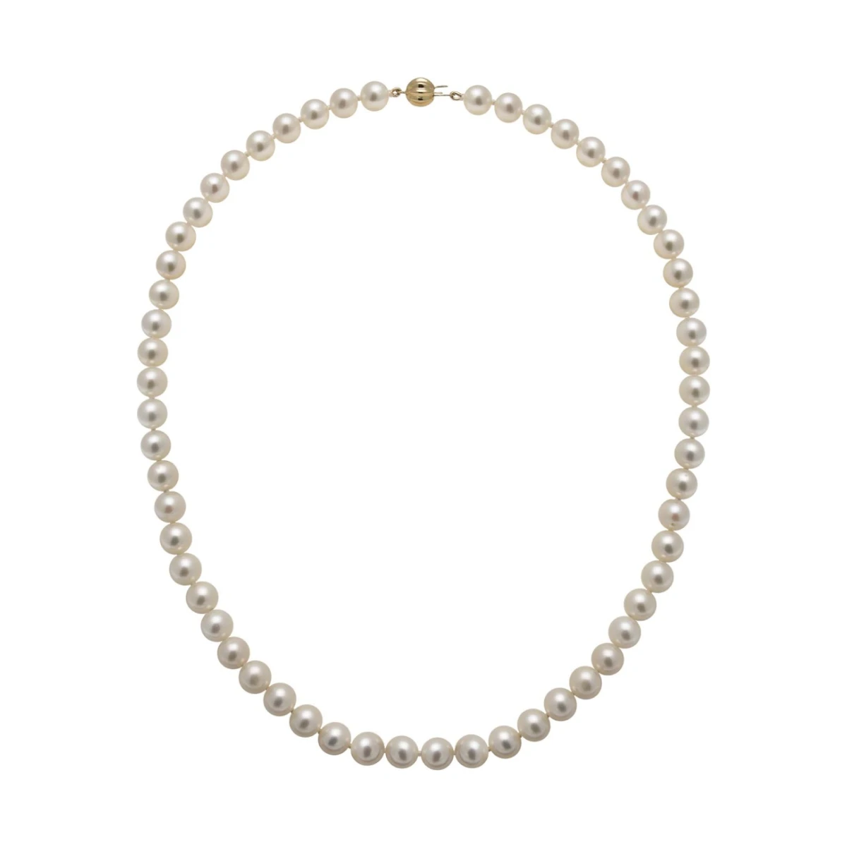 Freshwater White Pearl Necklace | AAA Grade | 7mm