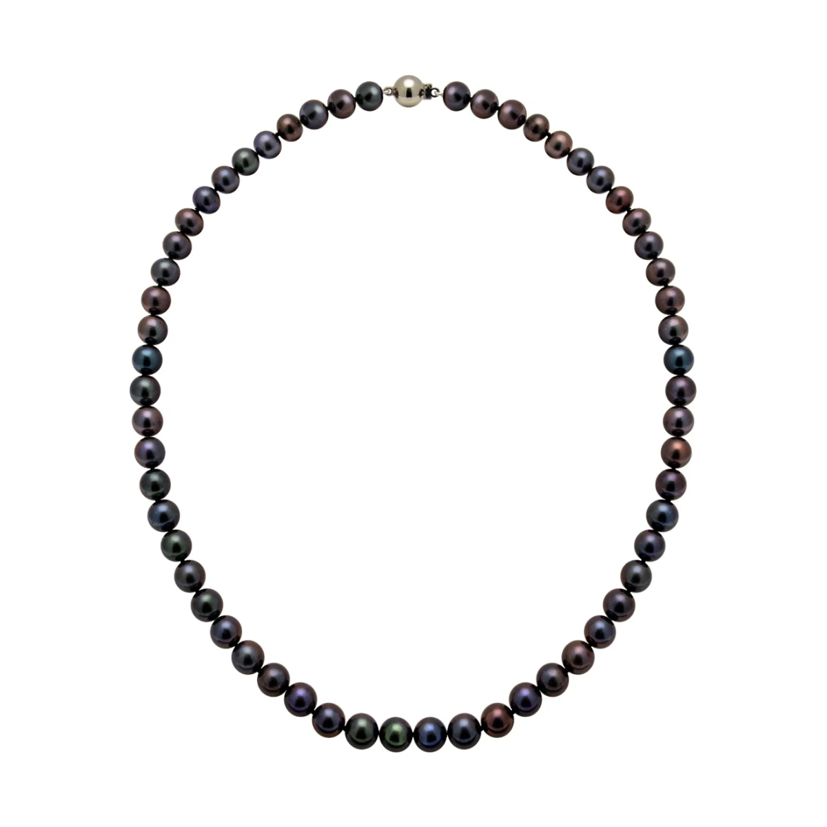 Black Freshwater Pearl Necklaces | Grade AA | 7mm