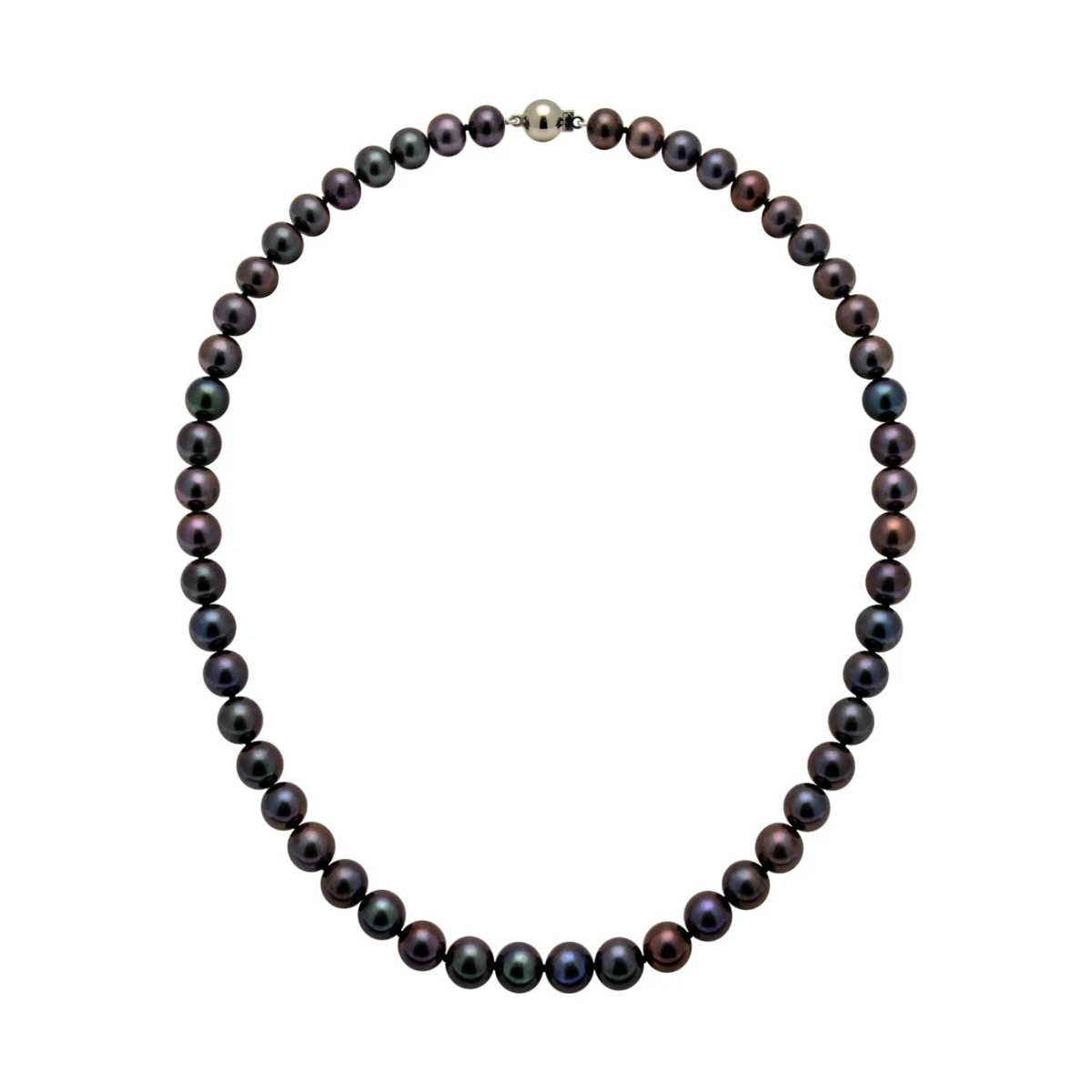 Black Freshwater Pearl Necklaces | Grade AA | 8mm