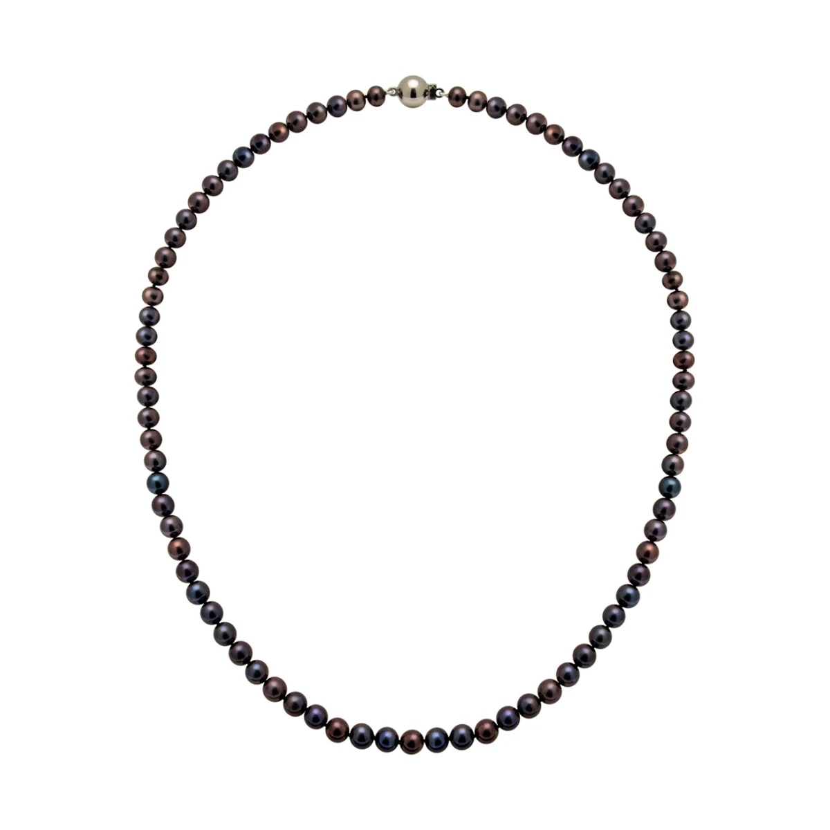 Black Freshwater Pearl Necklace | Grade AAA | 5mm
