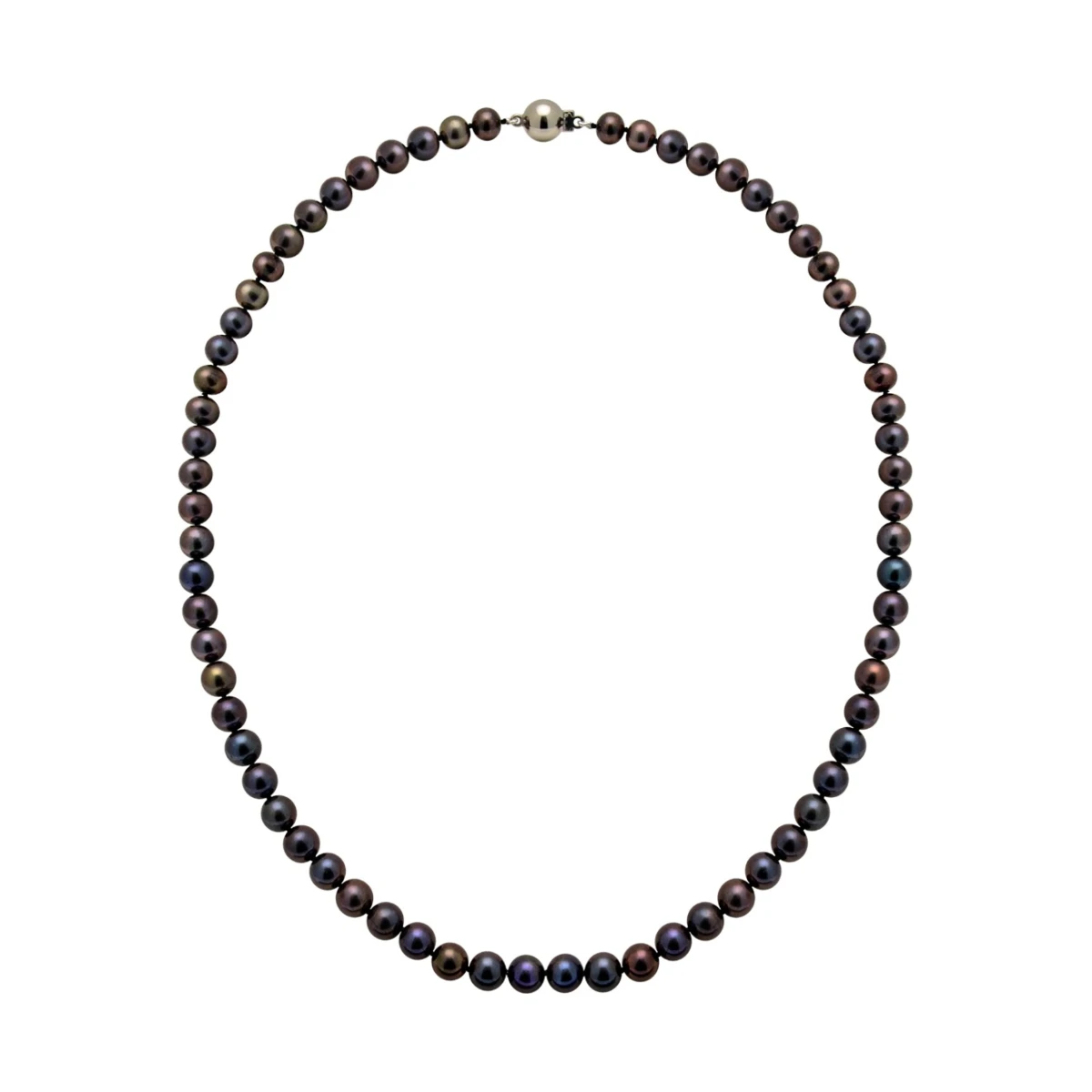 Black Freshwater Pearl Necklace | Grade AAA | 6mm