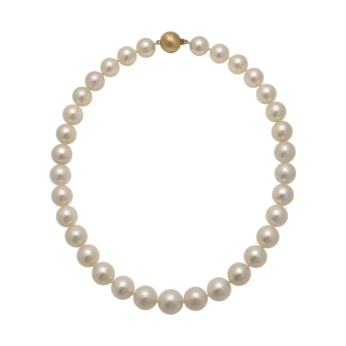 South Pearl Necklace 12.2 To 14.3mm
