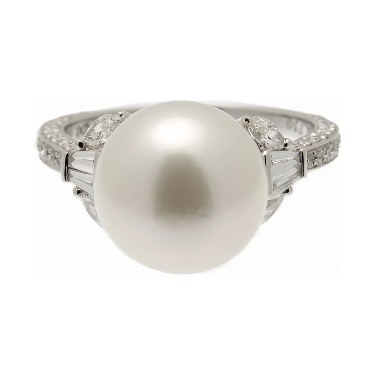 South Sea Pearl & Diamond Cocktail Ring|18ct