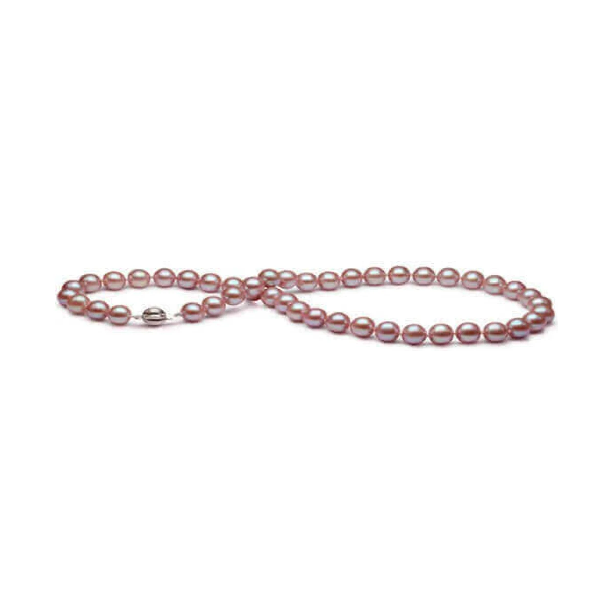 Pink Freshwater Pearl Necklace | AAA Grade | 7 mm
