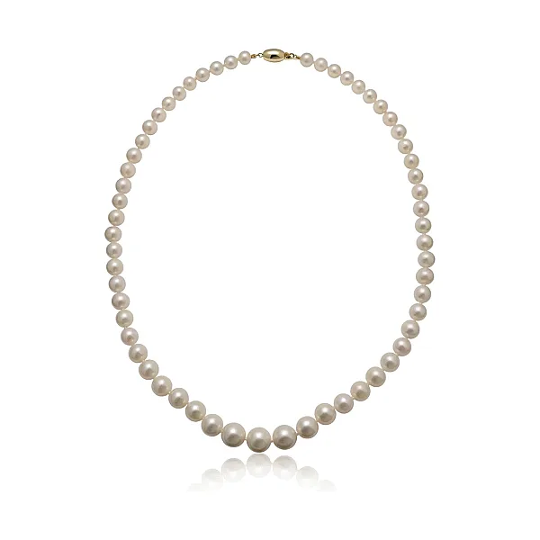 Freshwater Pearl Graduated Necklace | 6.5-10.5mm