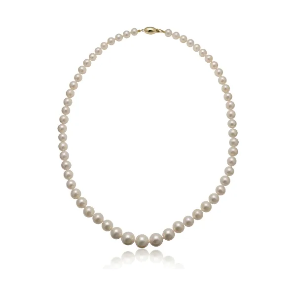 Freshwater Pearl Graduated Necklace | 6.5-10.5mm