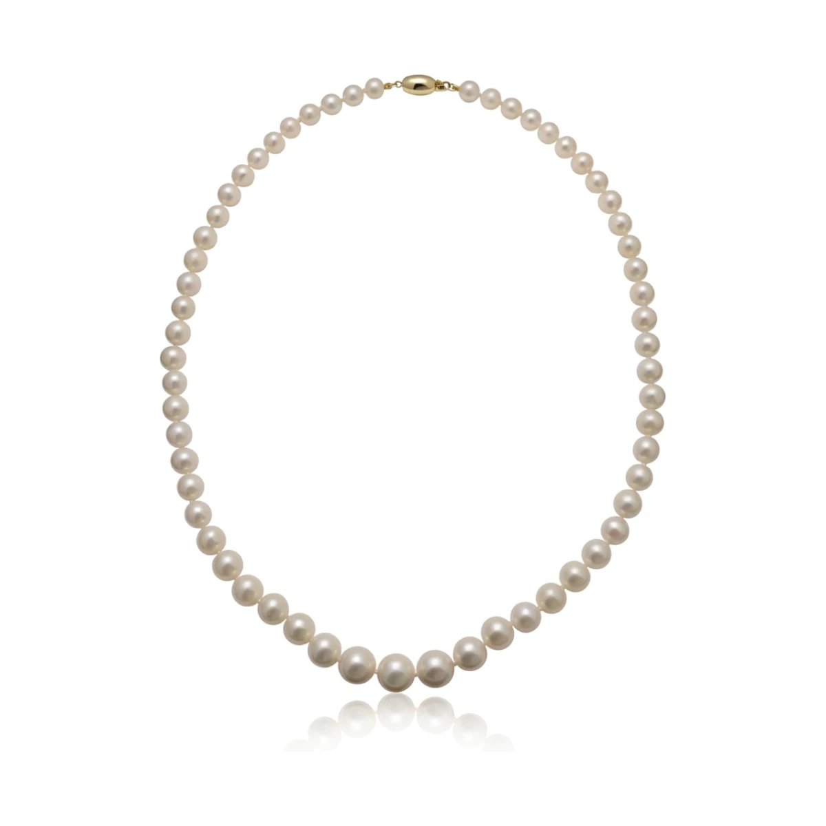 Freshwater Pearl Graduated Necklace | 6.5-10.5mm
