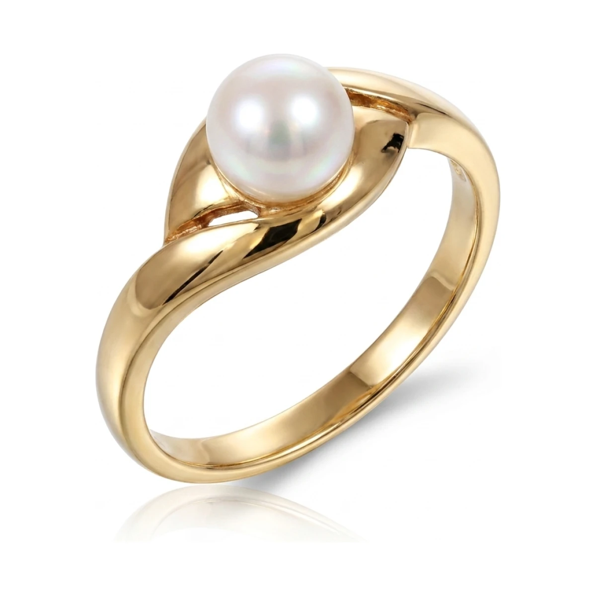 Freshwater Cultured Pearl Ring | 9ct Yellow Gold