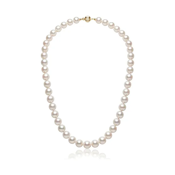 Freshwater White Pearl Necklace | AA Grade | 6mm