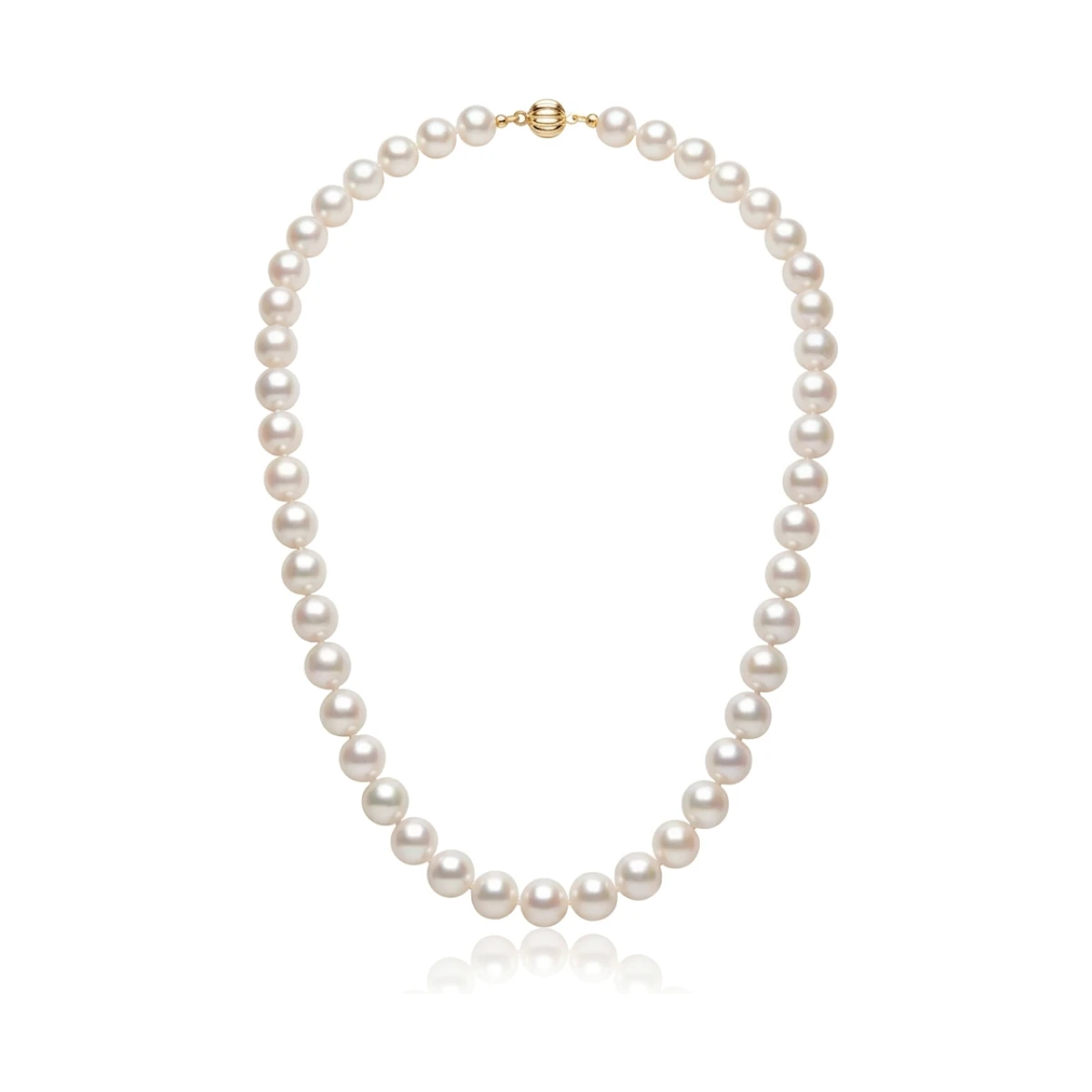 Freshwater White Pearl Necklace | AA Grade | 6mm