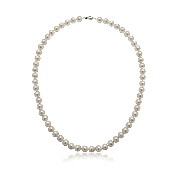 Freshwater White Pearl Necklace | AA Grade | 7mm