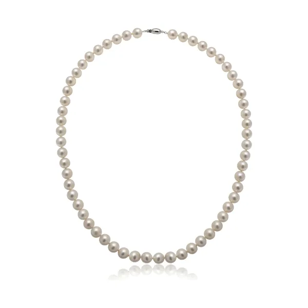 Freshwater White Pearl Necklace | AA Grade | 7mm