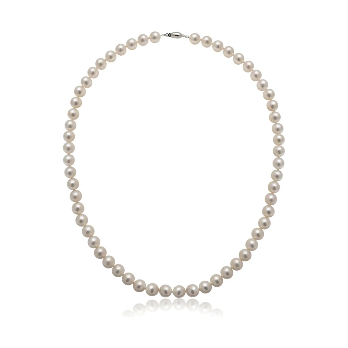 Freshwater White Pearl Necklace | AA Grade | 7mm