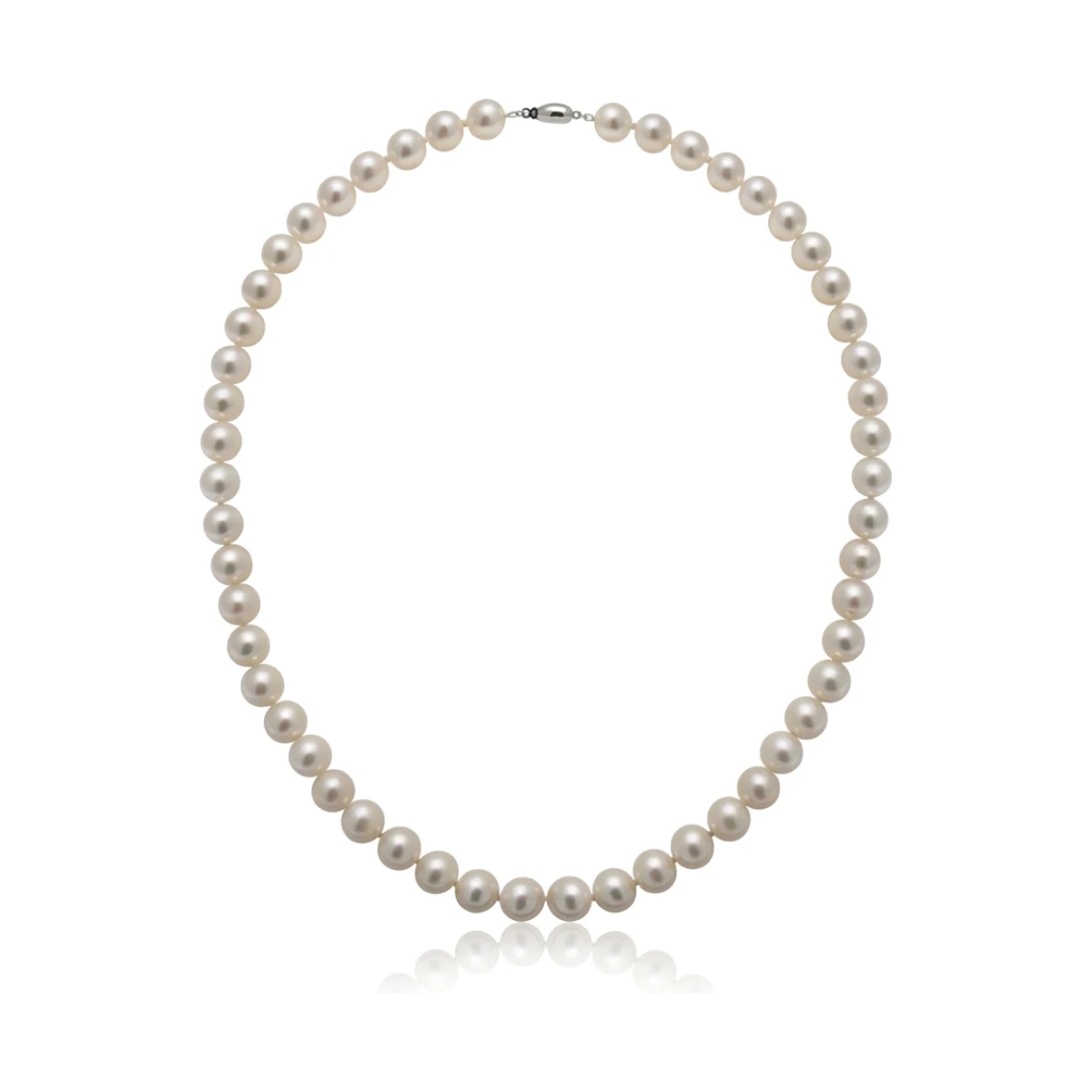 Freshwater White Pearl Necklace | AA Grade | 8mm