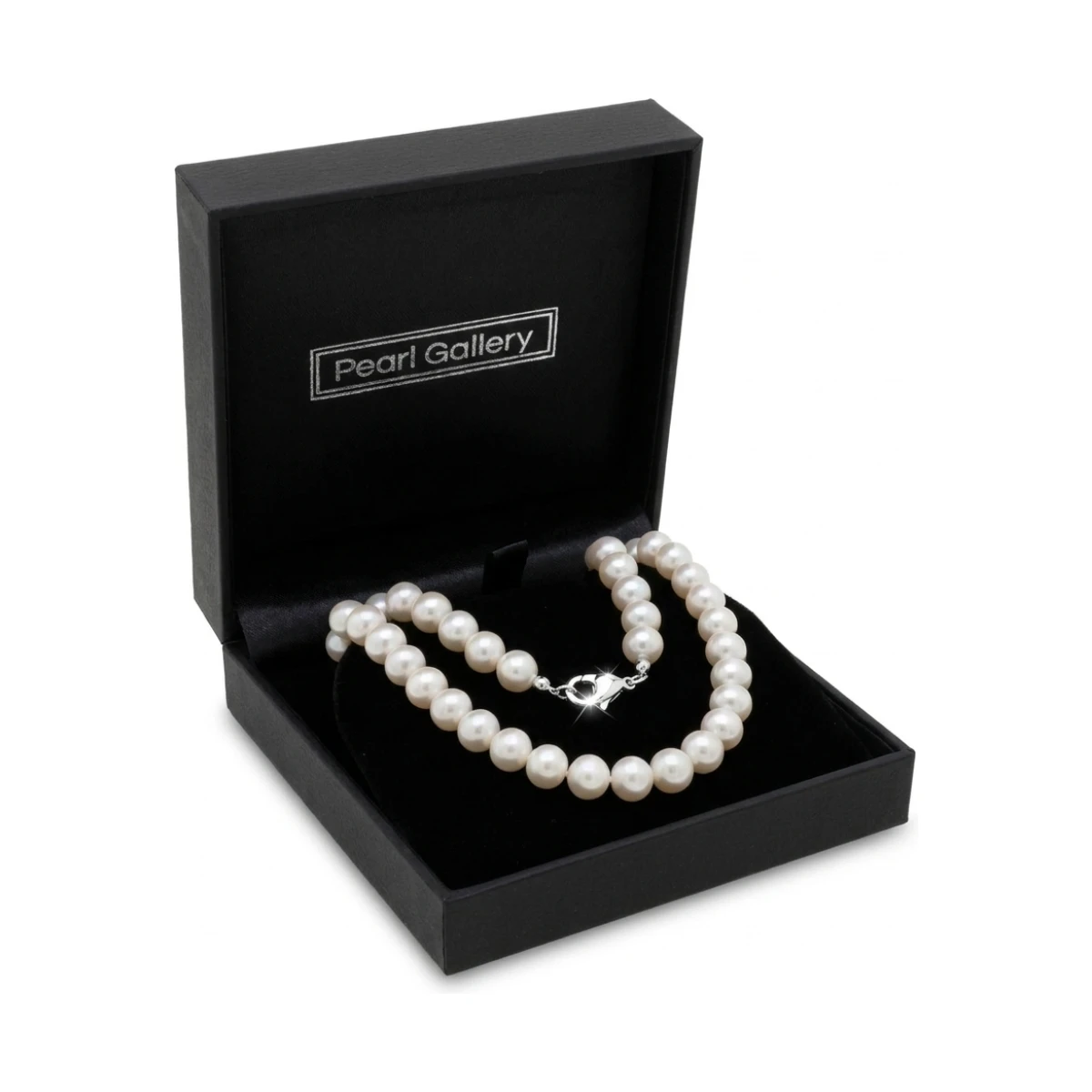 Freshwater White Pearl Necklace | AA Grade | 9mm
