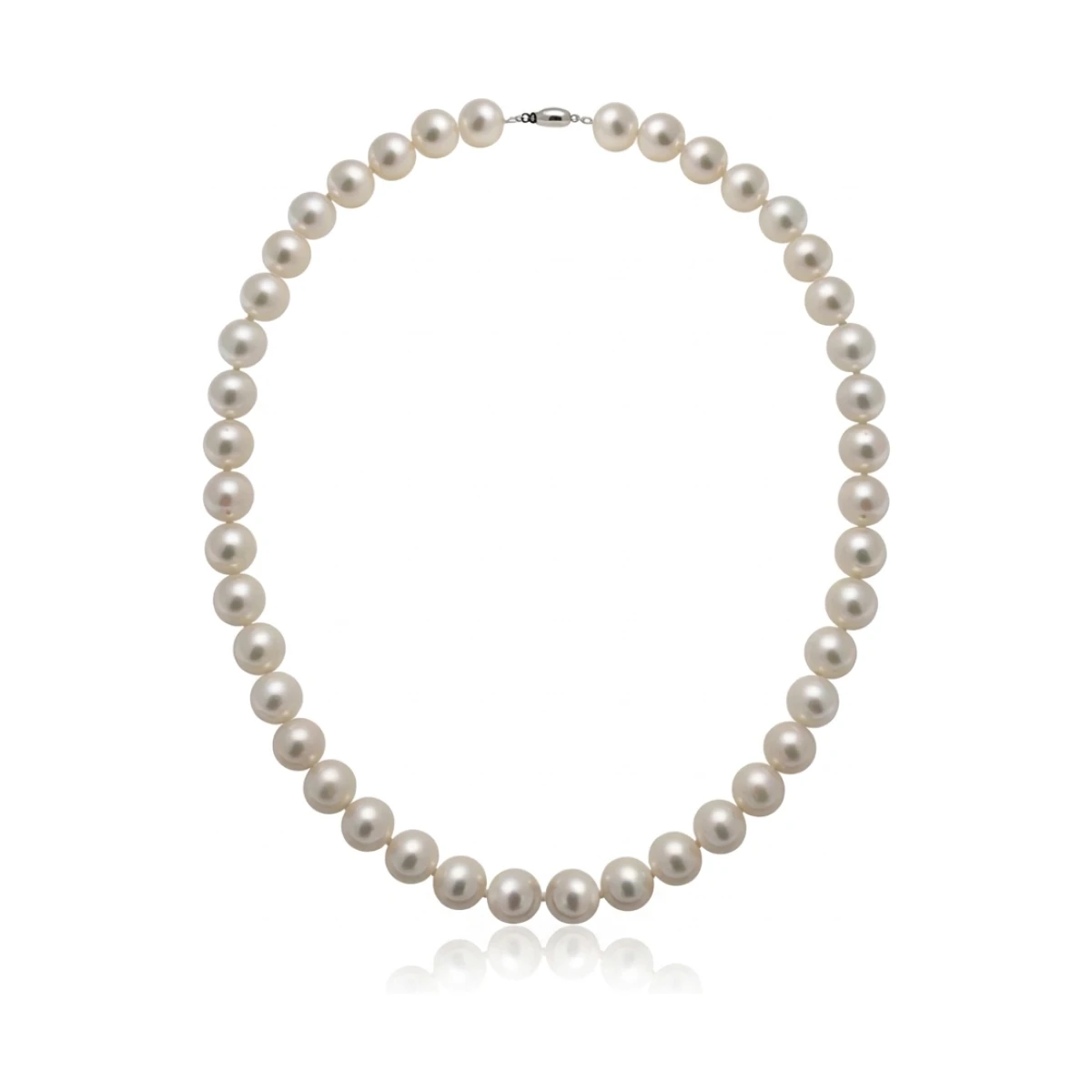 Freshwater White Pearl Necklace | AA Grade | 10mm