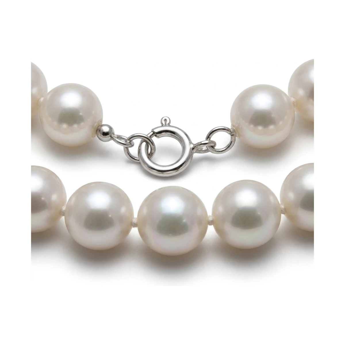 Freshwater White Pearl Necklace | AA Grade | 10mm