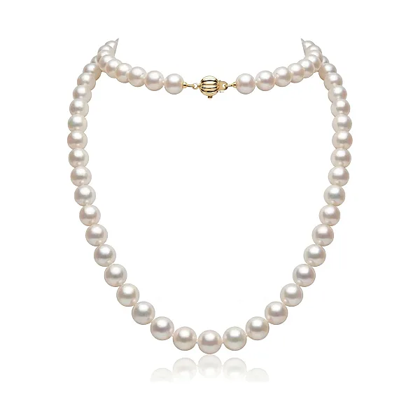 Freshwater White Pearl Necklace | AA Grade | 11mm