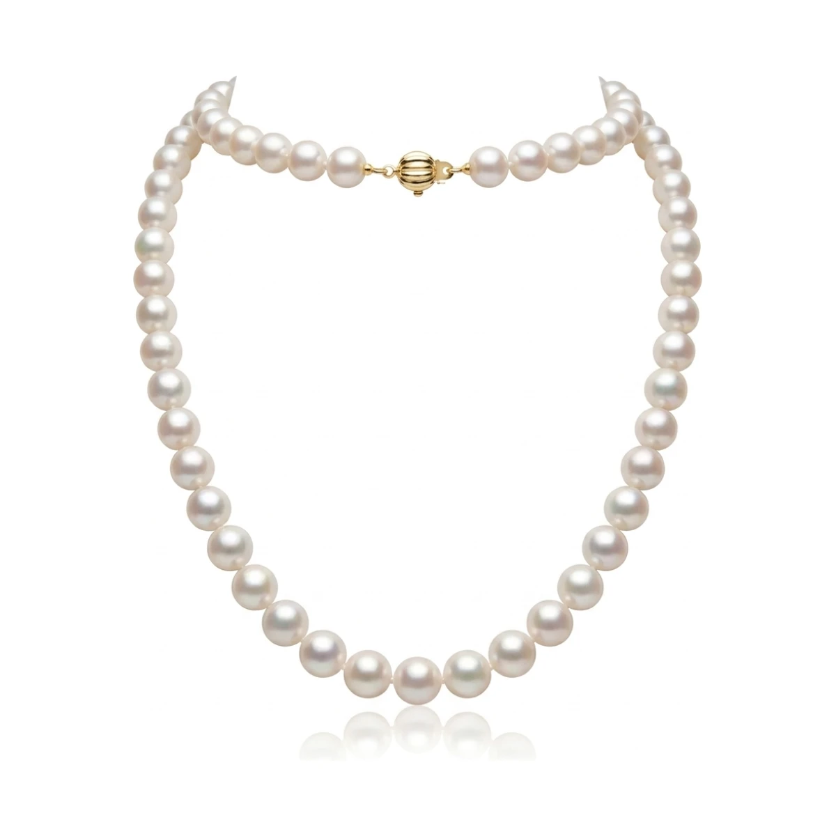 Freshwater White Pearl Necklace | AA Grade | 11mm