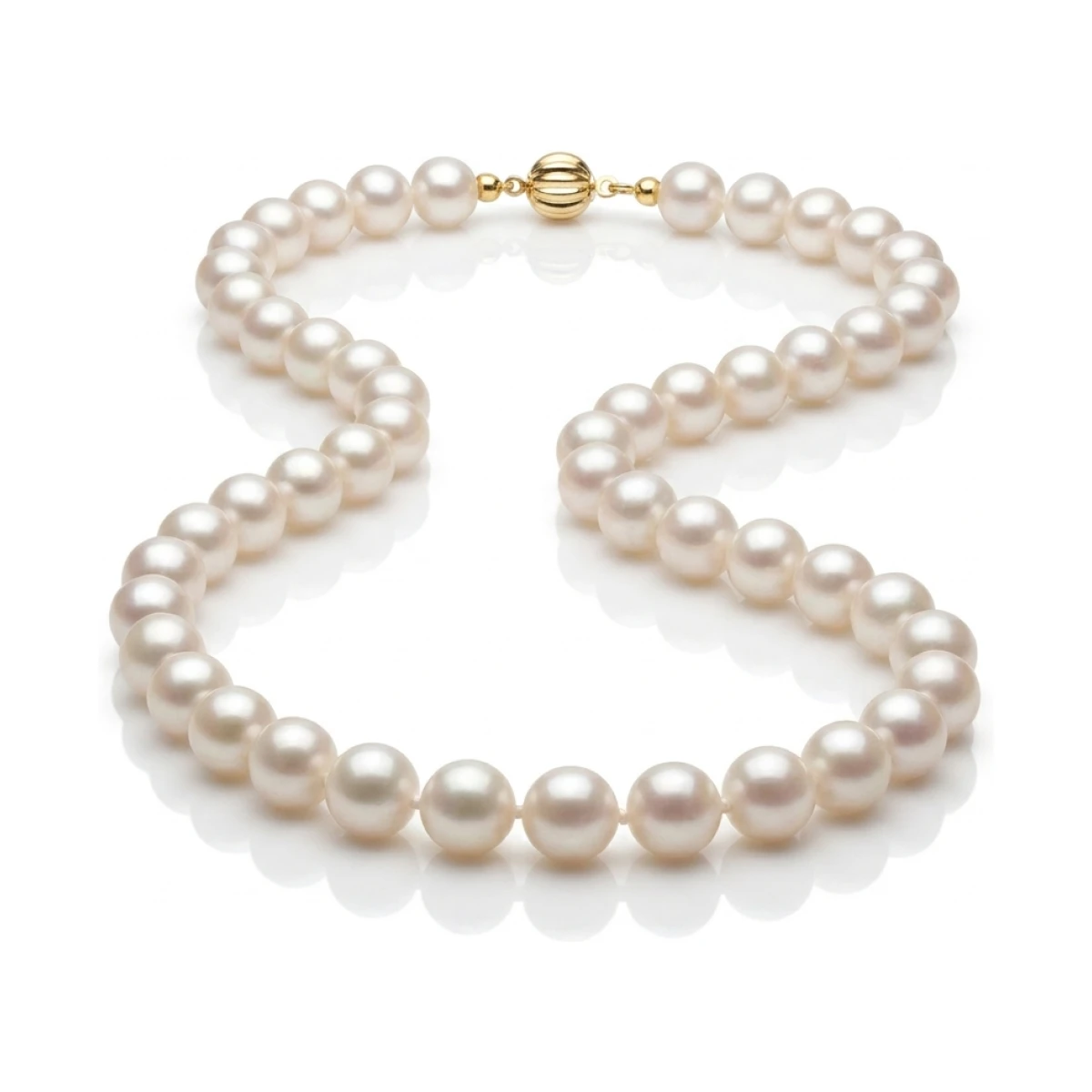 Freshwater White Pearl Necklace | AA Grade | 11mm