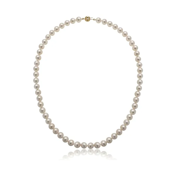 Freshwater White Pearl Necklace | AAA Grade | 7mm